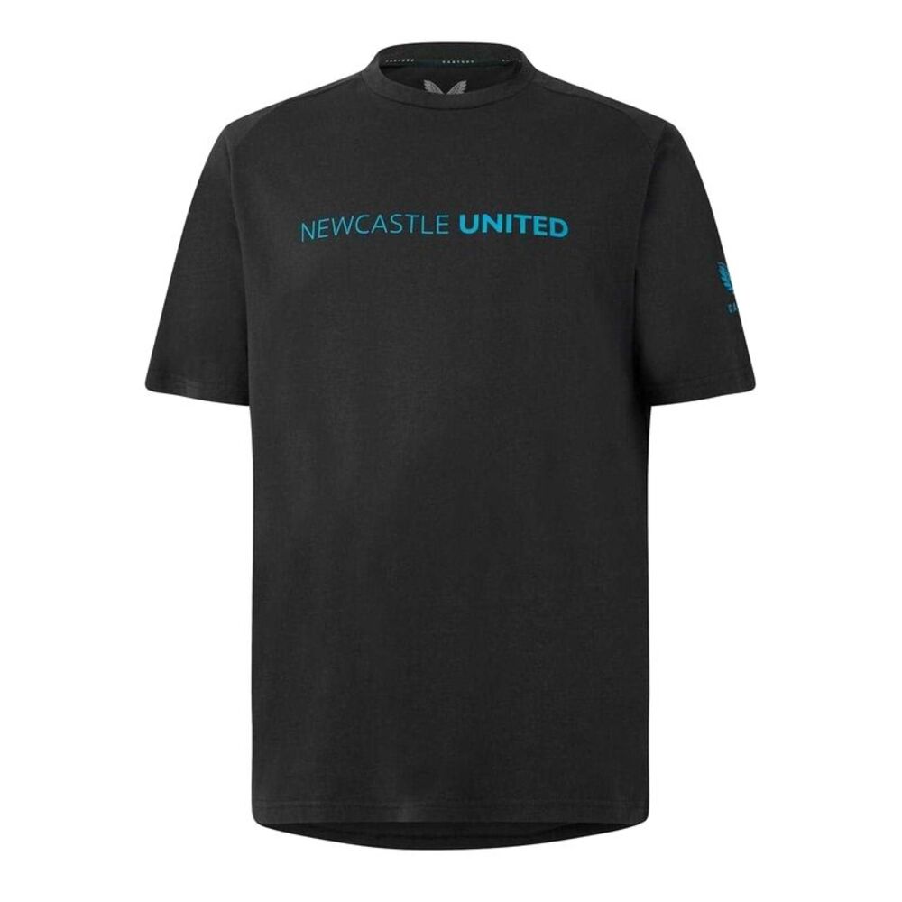 Castore Mens Newcastle United FC Crew Neck / Black